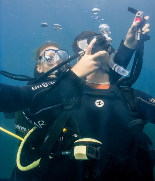 Diving Tenerife rescue Diver